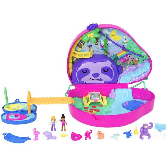 COFRE FAMILIA DE PEREZOSOS 2 EN 1 POLLY POCKET image 1