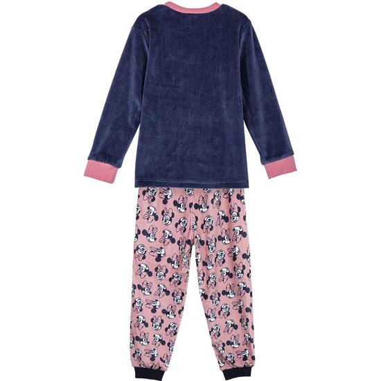 PIJAMA LARGO CORAL FLEECE APLICACIONES MINNIE image 1