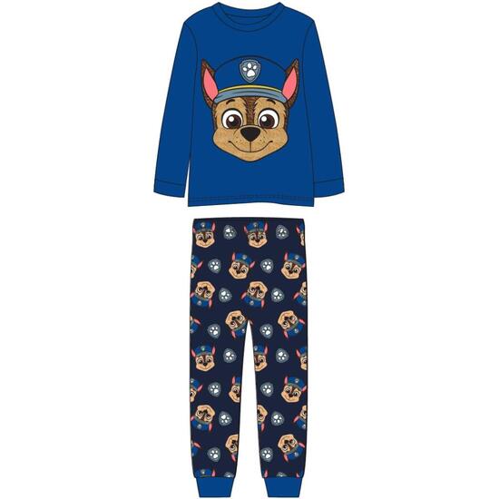 PIJAMA LARGO CORAL FLEECE APLICACIONES PAW PATROL image 0