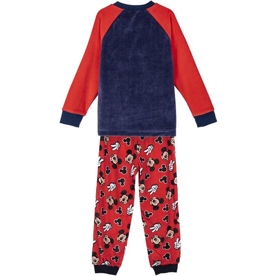 PIJAMA LARGO CORAL FLEECE APLICACIONES MICKEY image 1