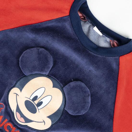 PIJAMA LARGO CORAL FLEECE APLICACIONES MICKEY image 2