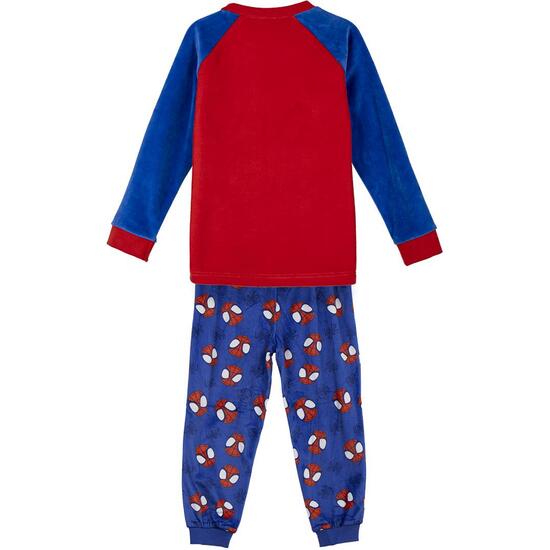 PIJAMA LARGO CORAL FLEECE APLICACIONES SPIDEY image 1