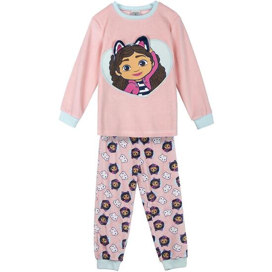 PIJAMA LARGO CORAL FLEECE APLICACIONES GABBY´S DOLLHOUSE image 0
