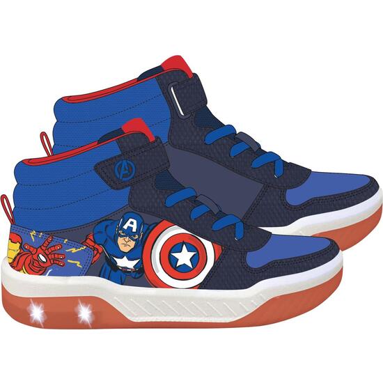 DEPORTIVA SUELA PVC CON LUCES AVENGERS image 0