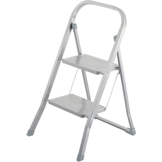 TABURETE HIERRO PLEGABLE 2 PELDAÑOS BRICOTECH image 0