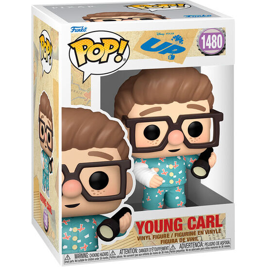 FIGURA POP DISNEY PIXAR UP YOUNG CARL image 1