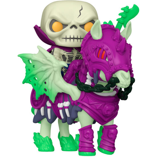 FIGURA POP FUNKO FUSION RIDES MASTERS OF THE UNIVERSE SCARE MARE & SCARE GLOW image 0