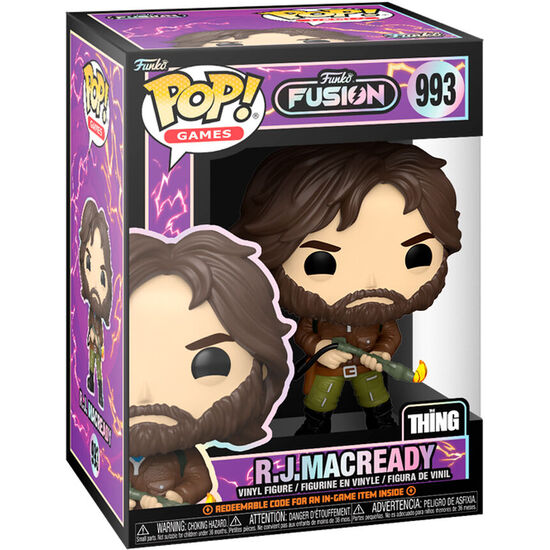 FIGURA POP FUNKO FUSION LA COSA R.J. MACREADY image 1