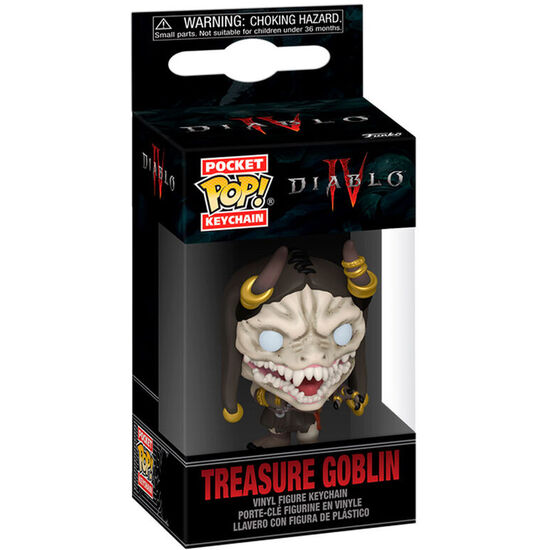 LLAVERO POCKET POP DIABLO IV TREASURE GLOBIN image 0