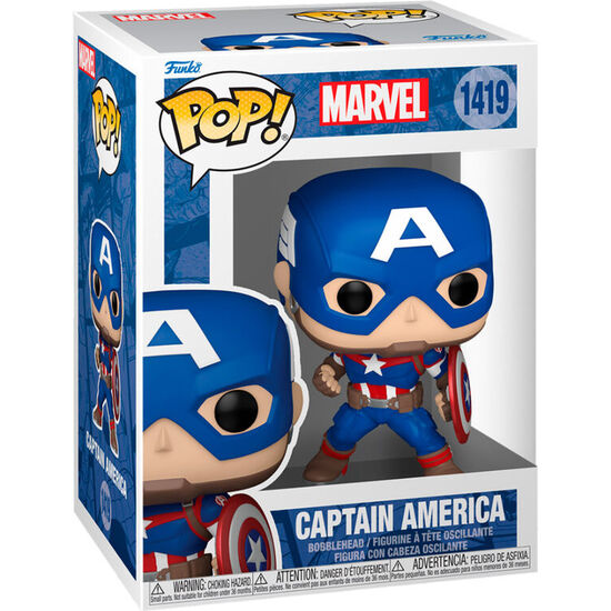 FIGURA POP MARVEL CAPITAN AMERICA CLASSICS image 0