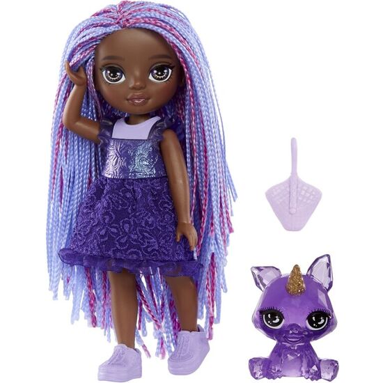 MUÑECA LITTLE FASHION INDIGO MORADA RAINBOW HIGH image 1