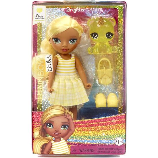 MUÑECA LITTLE FASHION DAISY AMARILLO RAINBOW HIGH image 0