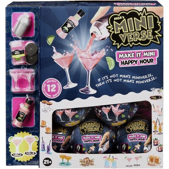 CAPSULA SORPRESA MINIVERSE MAKE IT MINI HAPPY HOUR SURTIDO image 0
