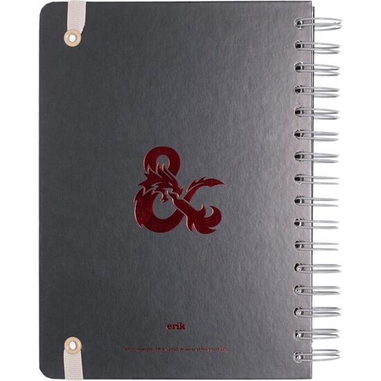 CUADERNO A5 DRAGONES Y MAZMORRAS image 1