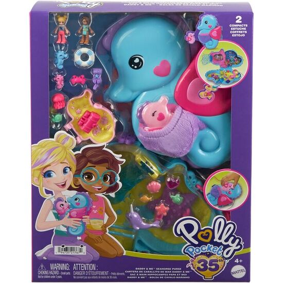 ESTUCHE BOLSO CABALLITO DE MAR POLLY POCKET image 0