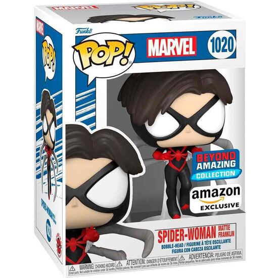 FIGURA POP MARVEL BEYOND AMAZING SPIDER-WOMAN MATTIE FRANKLIN EXCLUSIVE image 0