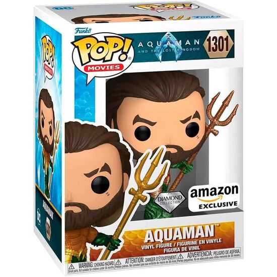 FIGURA POP DC COMICS AQUAMAN AND THE LOST KINGDOM - AQUAMAN EXCLUSIVE image 0