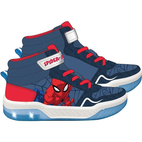 DEPORTIVA SUELA PVC CON LUCES SPIDERMAN image 0