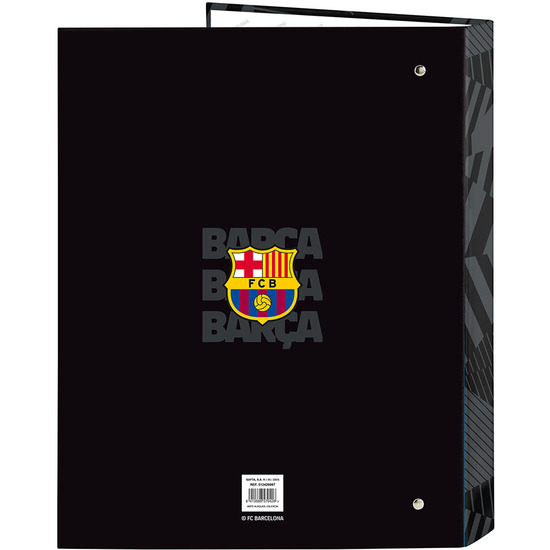 CARPETA FOLIO 4 ANI.MIXTAS F.C.BARCELONA "BLACK" image 1