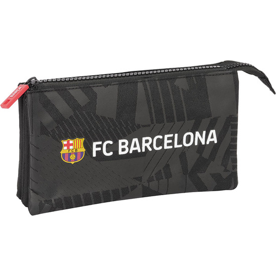 PORTATODO TRIPLE F.C.BARCELONA "BLACK" image 0