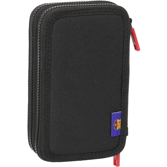 PLUMIER DOBLE PQÑO 29 PCS F.C.BARCELONA "BLACK" image 1