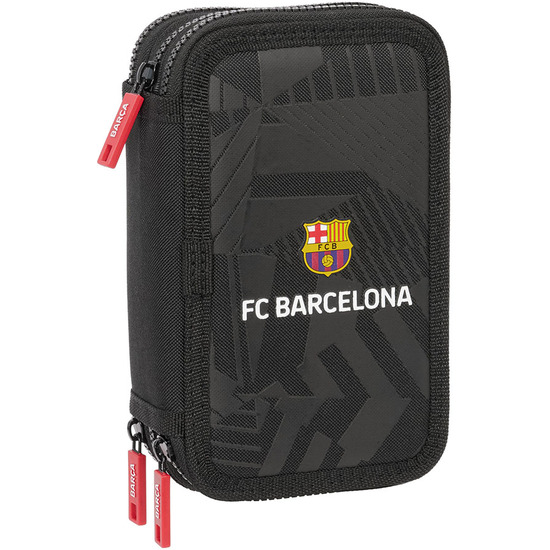 PLUMIER TRIPLE 37 PCS F.C.BARCELONA "BLACK" image 0