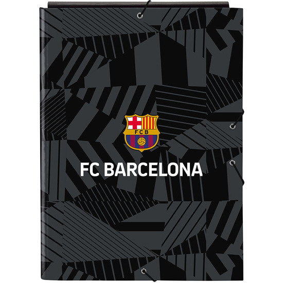 CARPETA FOLIO 3 SOLAPAS F.C.BARCELONA "BLACK" image 0