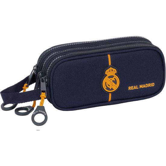 PORTATODO TRIPLE REAL MADRID 2ª EQUIPACION 24/25 image 0