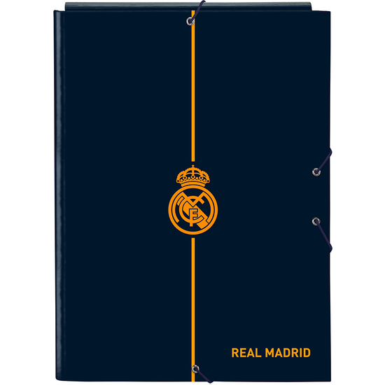 CARPETA FOLIO 3 SOLAPAS REAL MADRID 2ª EQUIPACION 24/25 image 0