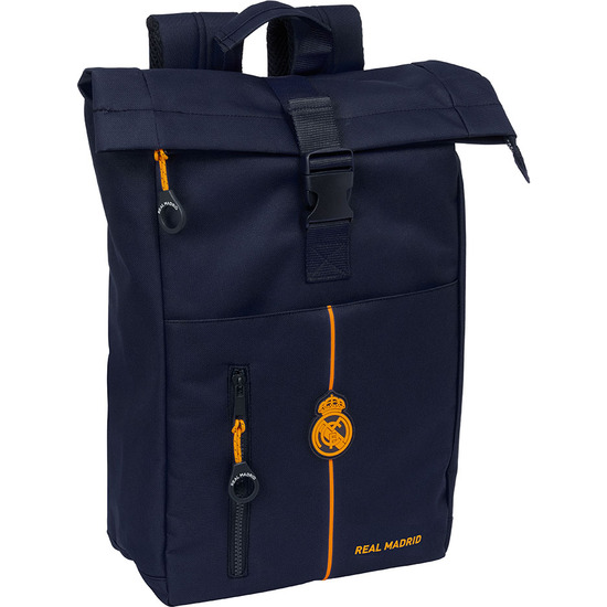 MOCHILA SOLAPA PARA PORTATIL 15,6 REAL MADRID 2ª EQUIPACION 24/25 image 0