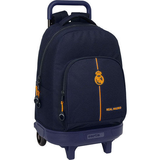 MOCHILA GDE. C/RUEDAS COMPACT EXTRAIBLE REAL MADRID 2ª EQUIPACION 24/25 image 0