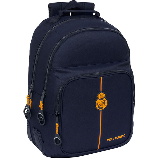 MOCHILA DOBLE ADAPT.CARRO REAL MADRID 2ª EQUIPACION 24/25 image 0
