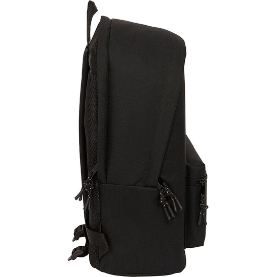 MOCHILA DOBLE PARA PORTATIL 15,6"+USB F.C.BARCELONA CHICA NEGRO image 2