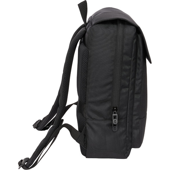 MOCHILA CON SOLAPA PORTATIL 13,3+USB REAL MADRID PREMIUM image 3
