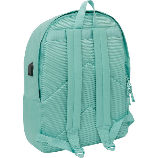 MOCHILA DOBLE PARA PORTATIL 15,6"+USB F.C.BARCELONA CHICA MUSGO image 1