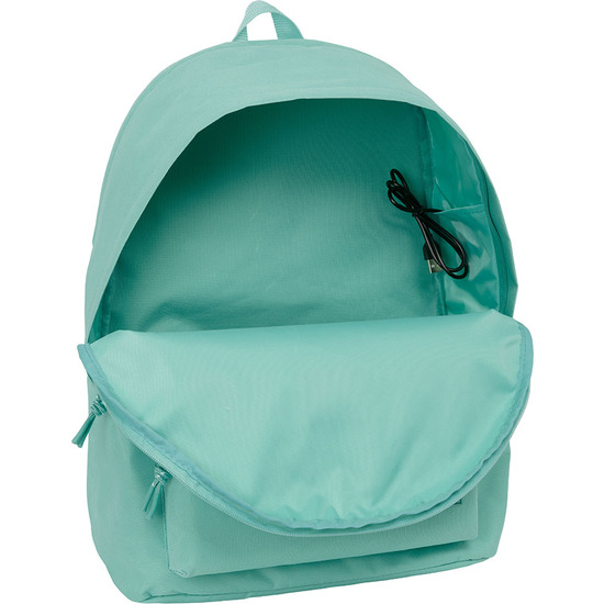 MOCHILA DOBLE PARA PORTATIL 15,6"+USB F.C.BARCELONA CHICA MUSGO image 4