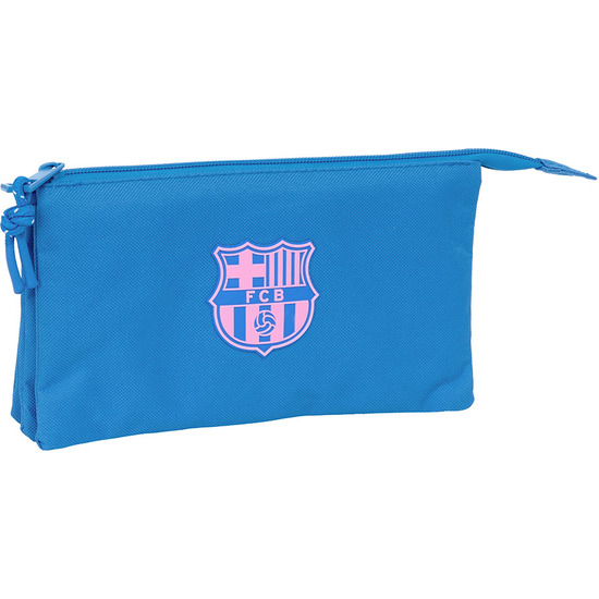 PORTATODO TRIPLE F.C.BARCELONA CHICA INDIGO image 0