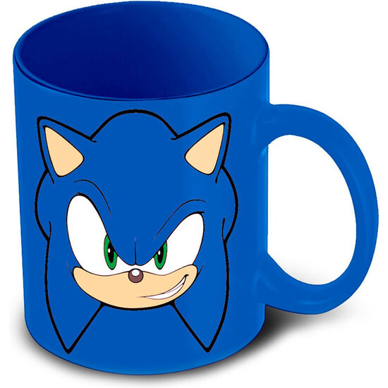 TAZA FACE SONIC THE HEDGEHOG image 0