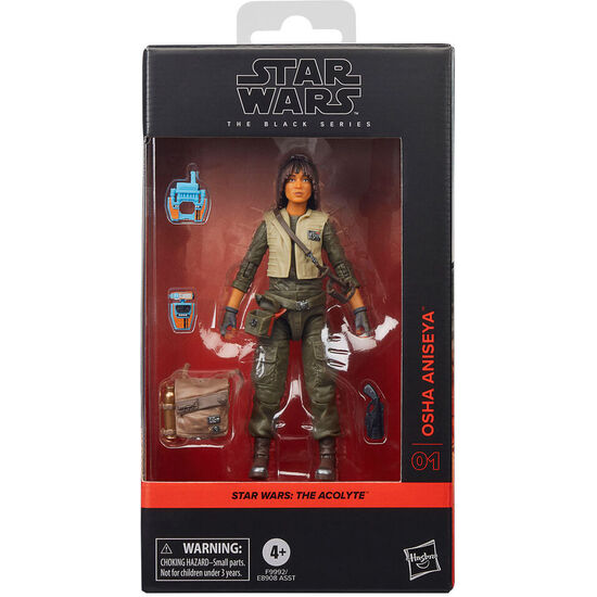 FIGURA OSHA ANISEYA THE ACOLYTE STAR WARS 15CM image 0