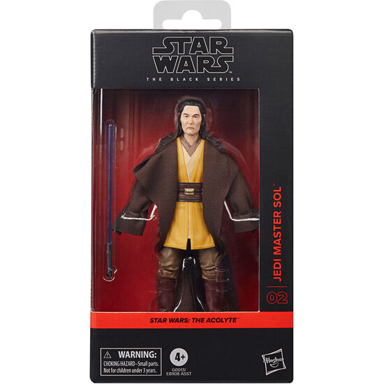 FIGURA JEDI MASTER SOL THE ACOLYTE STAR WARS 15CM image 0