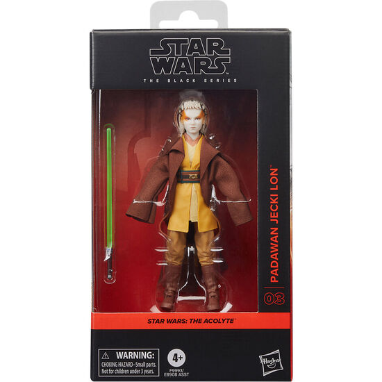 FIGURA PADAWAN JECKI LON THE ACOLYTE STAR WARS 15CM image 0