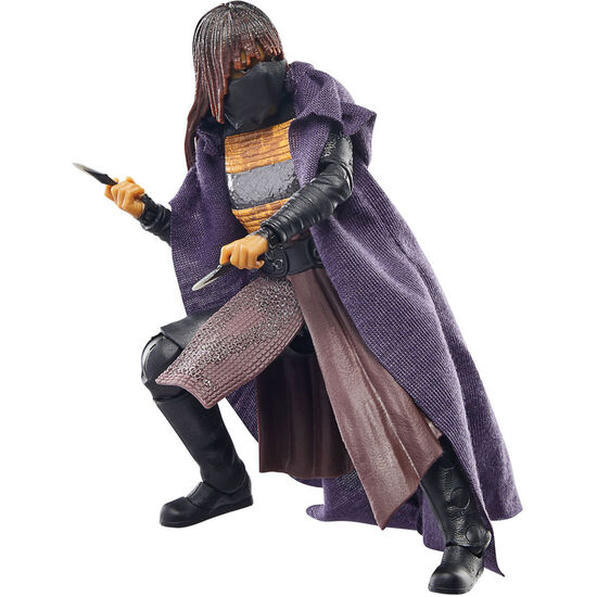 FIGURA MAE ASSASSIN THE ACOLYTE STAR WARS 15CM image 1