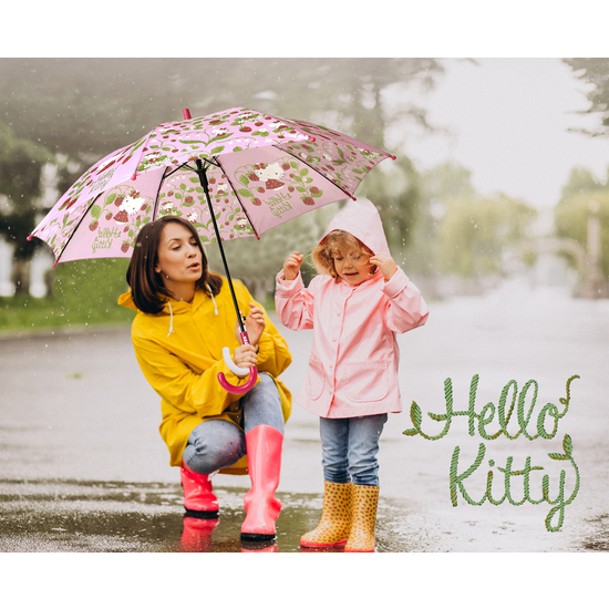 PARAGUAS AUTOMATICO HELLO KITTY 48CM image 3