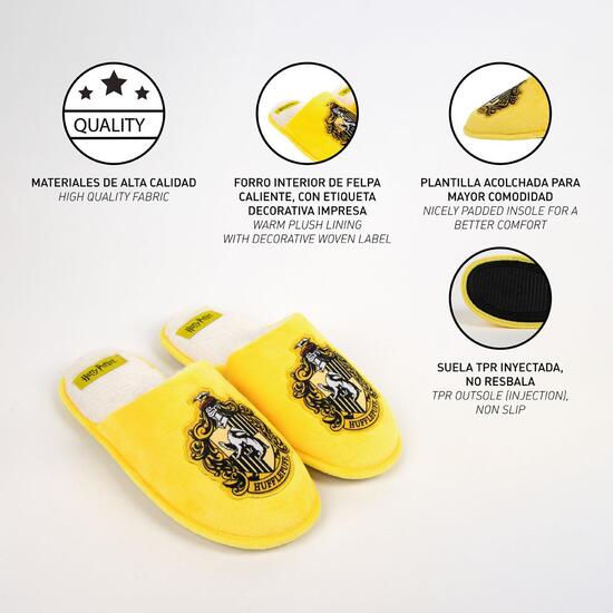 ZAPATILLAS DE CASA ABIERTA HARRY POTTER HUFFLEPUFF image 4