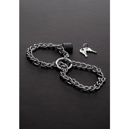 STEEL CHAIN CUFFS image 0