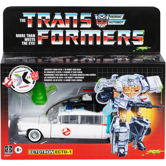 FIGURA ECTOTRON ECTO-1 HEROIC AUTOBOT CAZAFANTASMAS TRANSFORMERS image 0