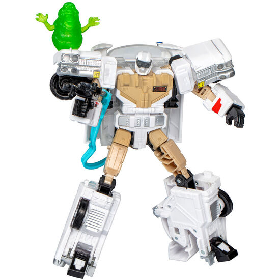 FIGURA ECTOTRON ECTO-1 HEROIC AUTOBOT CAZAFANTASMAS TRANSFORMERS image 1