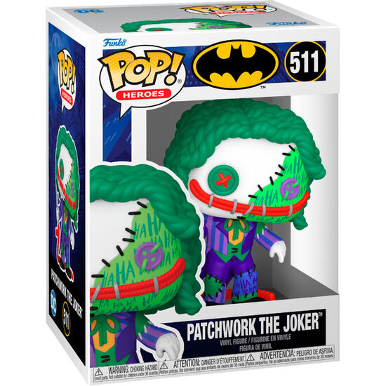 FIGURA POP DC COMICS PATCHWORK JOKER image 0
