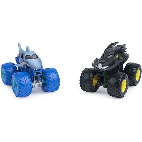 BLISTER 2 MEGALODON VS BATMAN MONSTER JAM image 1