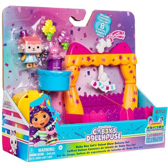 PLAYSET BALCON BABY BOX CAT LA CASA DE MUÑECAS DE GABBY image 1